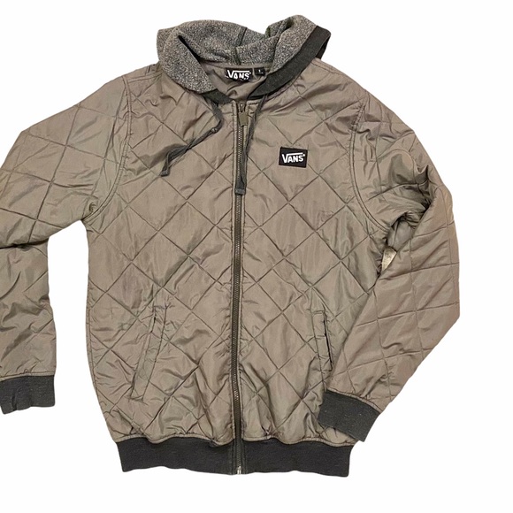 vans puffer jacket mens